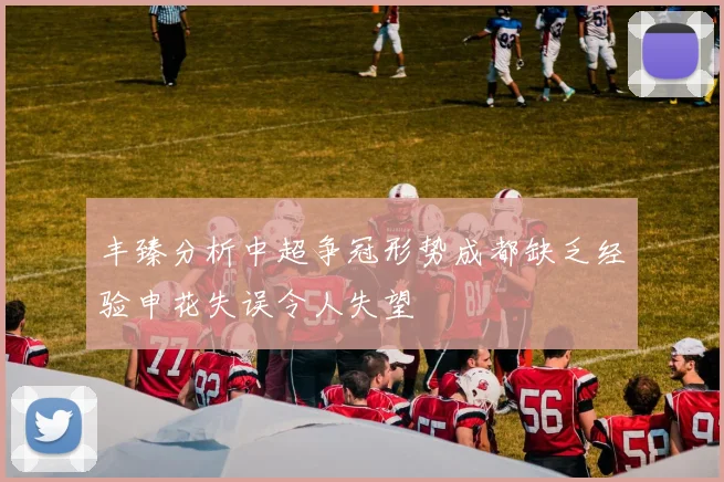 丰臻分析中超争冠形势成都缺乏经验申花失误令人失望